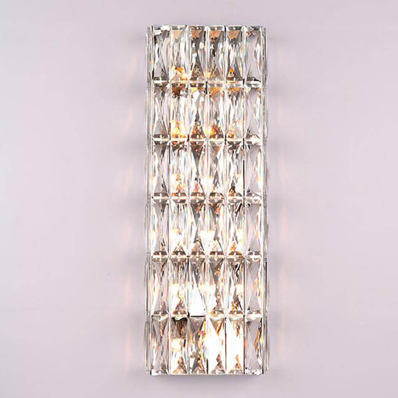 Бра Crystal Regena Chrome Wall Lamp 12 Хром Прозрачный (Transparent) Бра Crystal Regena Chrome Wall Lamp 12 Хром Прозрачный (Transparent) в Тюмени | Loft Concept