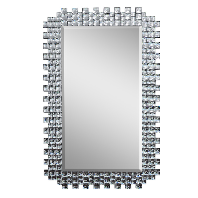 Зеркало Lasre Glitter Squares Mirror  в Тюмени | Loft Concept 
