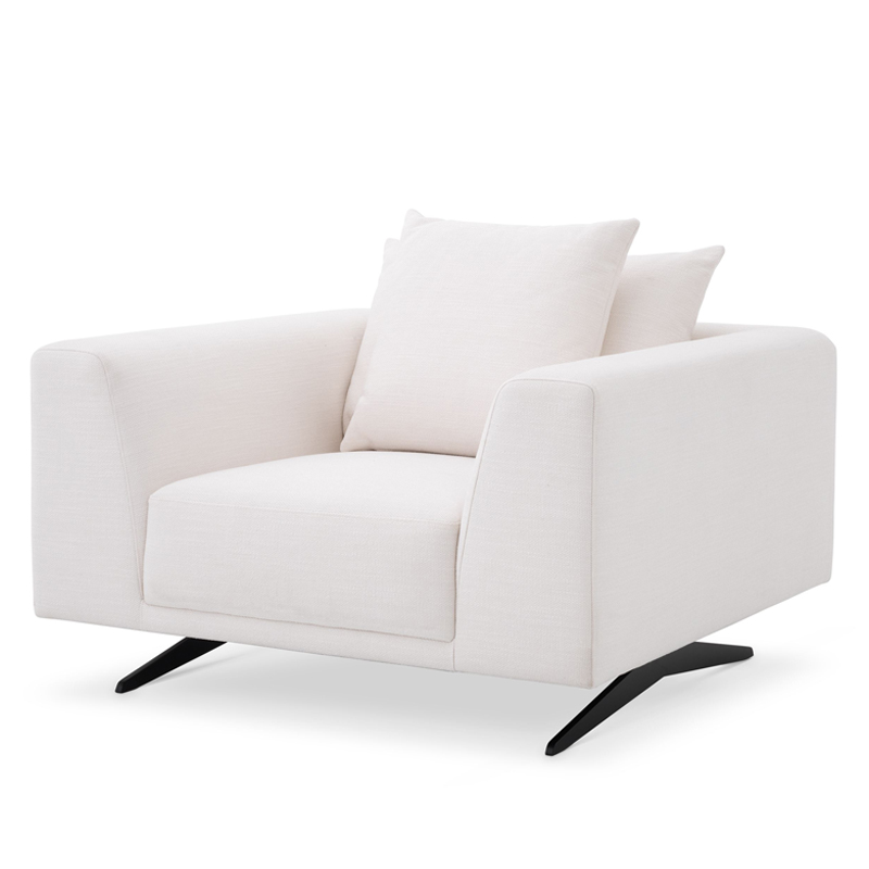 Кресло Eichholtz Chair Endless white Белый Темная бронза Кресло Eichholtz Chair Endless white Белый Темная бронза в Тюмени | Loft Concept
