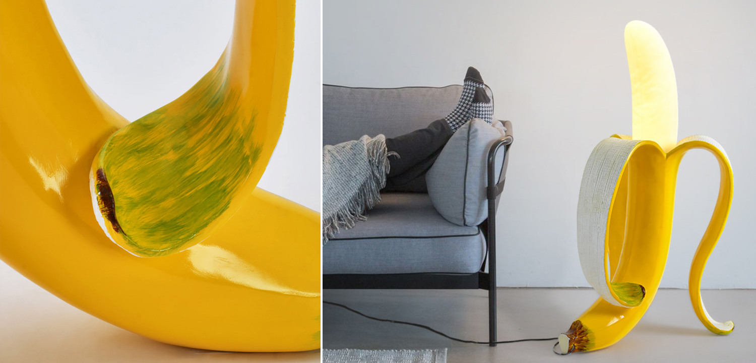 Торшер Banana Lamp Large  - фото