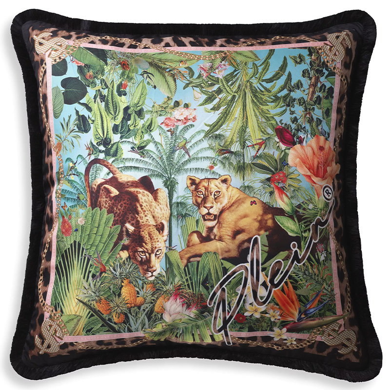 Подушка Philipp Plein Cushion Silk Exotic 70 x 70 Мульти Подушка Philipp Plein Cushion Silk Exotic 70 x 70 Мульти в Тюмени | Loft Concept
