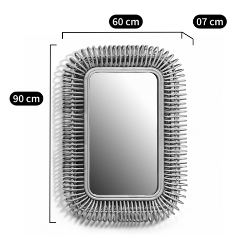Зеркало из ротанга WICKER MIRROR Зеркало из ротанга WICKER MIRROR в Тюмени