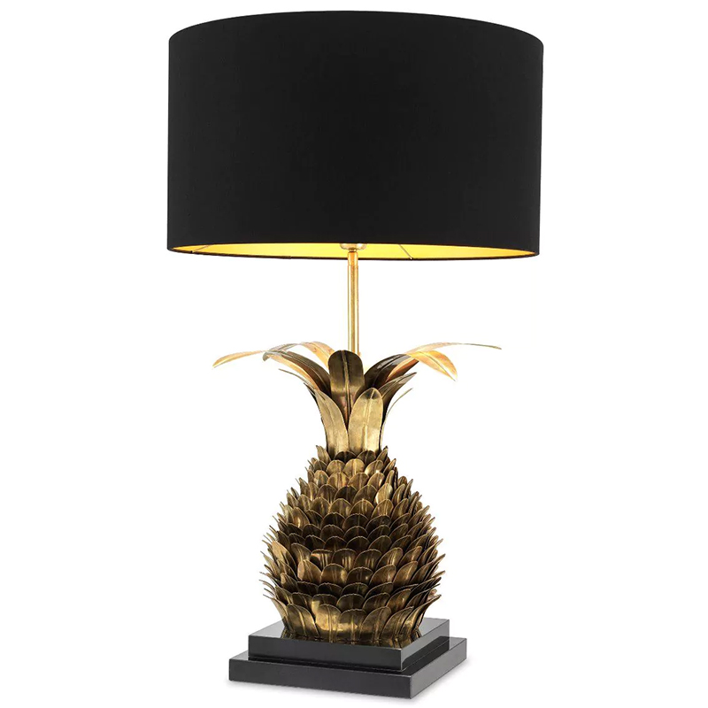 Настольная лампа Eichholtz Table Lamp Ananas Черный Латунь Винтажная латунь Настольная лампа Eichholtz Table Lamp Ananas Черный Латунь Винтажная латунь в Тюмени | Loft Concept