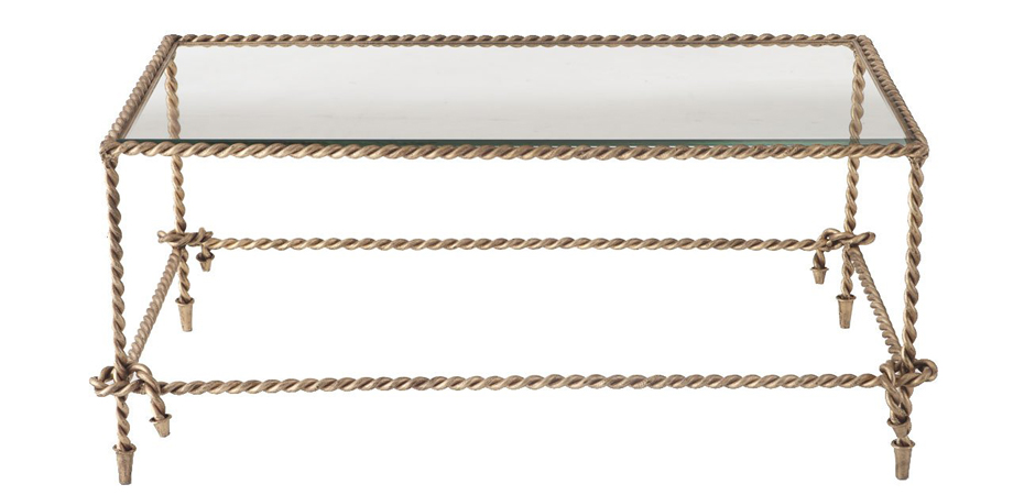 Кофейный стол Golden pigtail Кофейный стол Golden pigtail - Loft-Concept в Тюмени