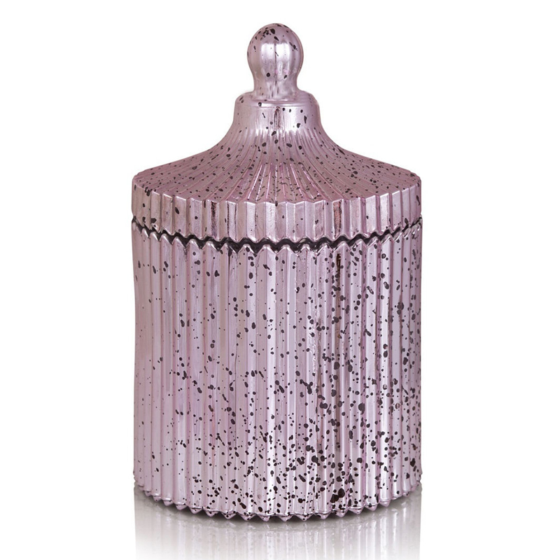 Ваза Glass Vessel With Lid розовая Розовый Ваза Glass Vessel With Lid розовая Розовый в Тюмени | Loft Concept