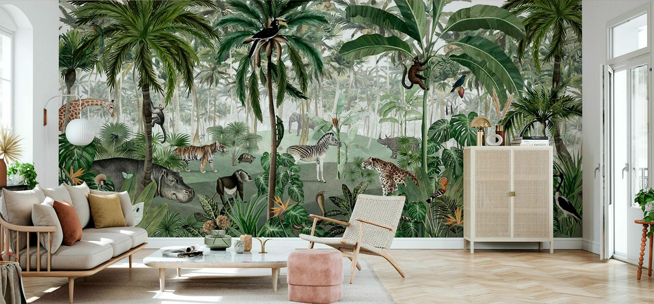 Обои ручная роспись Jungle Lookbook - фото №1