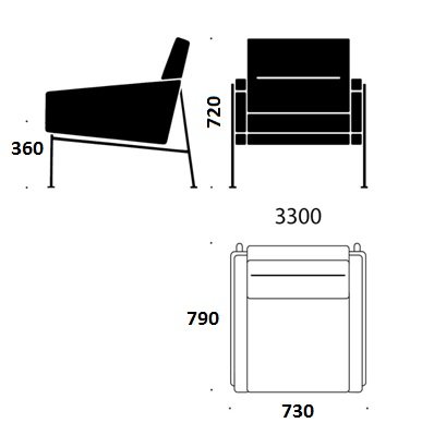 Кресло 3300 series Easy chair Кресло 3300 series Easy chair в Тюмени