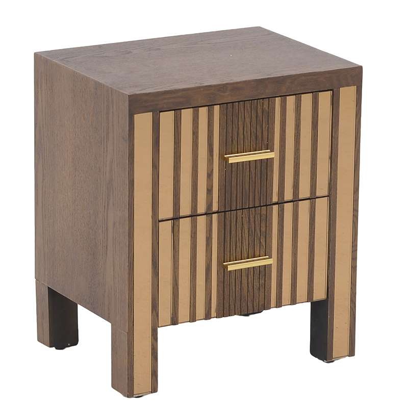 Тумба Aldin Nightstand Золотой Коричневый Тумба Aldin Nightstand Золотой Коричневый в Тюмени | Loft Concept
