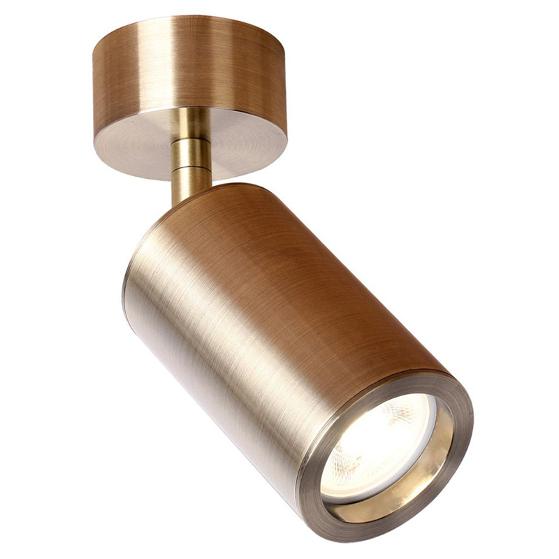 Накладной поворотный спот Modern Spot Brass Латунь Накладной поворотный спот Modern Spot Brass Латунь в Тюмени | Loft Concept