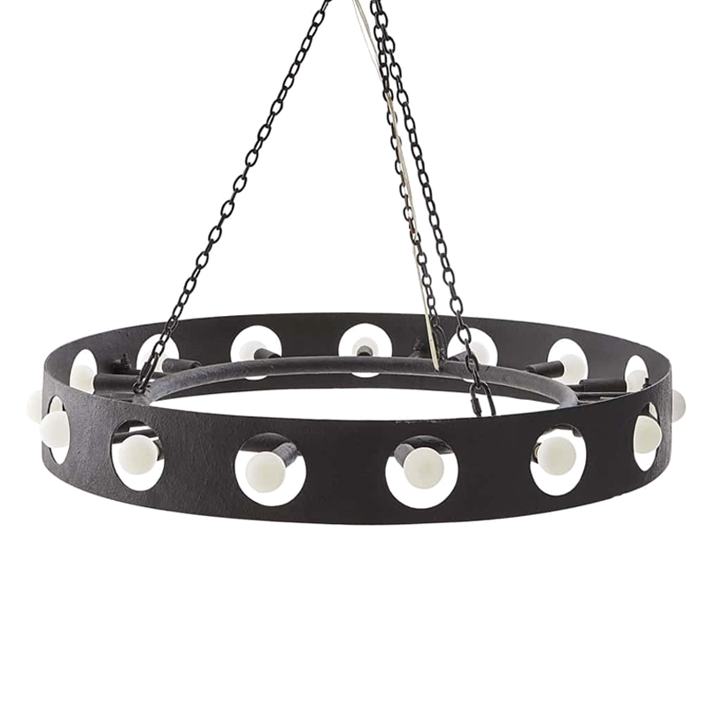 Люстра Arteriors REDONDO CHANDELIER Черный Люстра Arteriors REDONDO CHANDELIER Черный в Тюмени | Loft Concept
