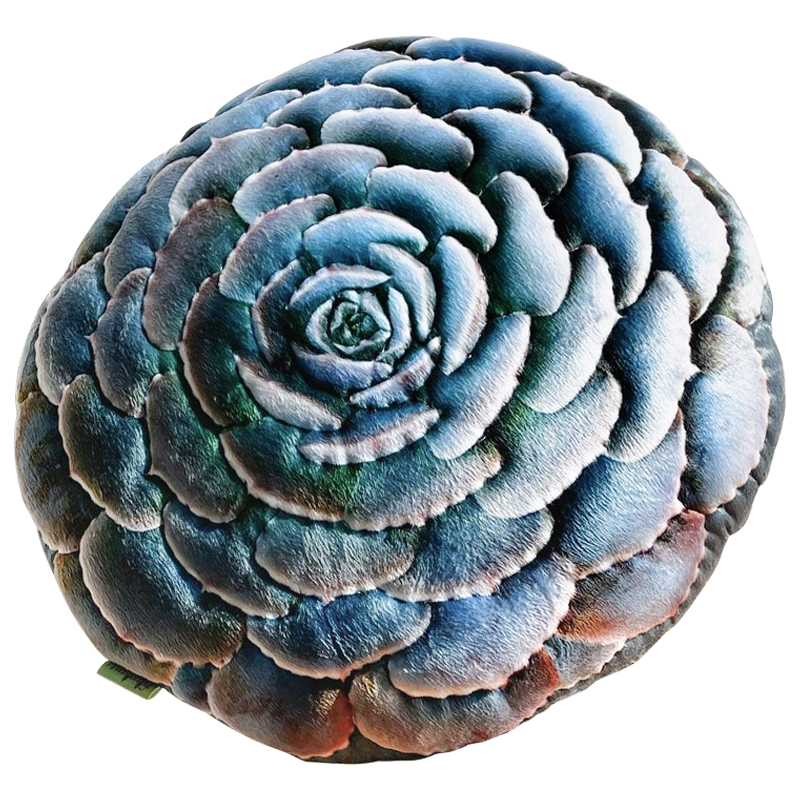 Декоративная подушка Botanical Cushion Succulentus Зеленый Зеленый шалфей Бирюзовый Декоративная подушка Botanical Cushion Succulentus Зеленый Зеленый шалфей Бирюзовый в Тюмени | Loft Concept