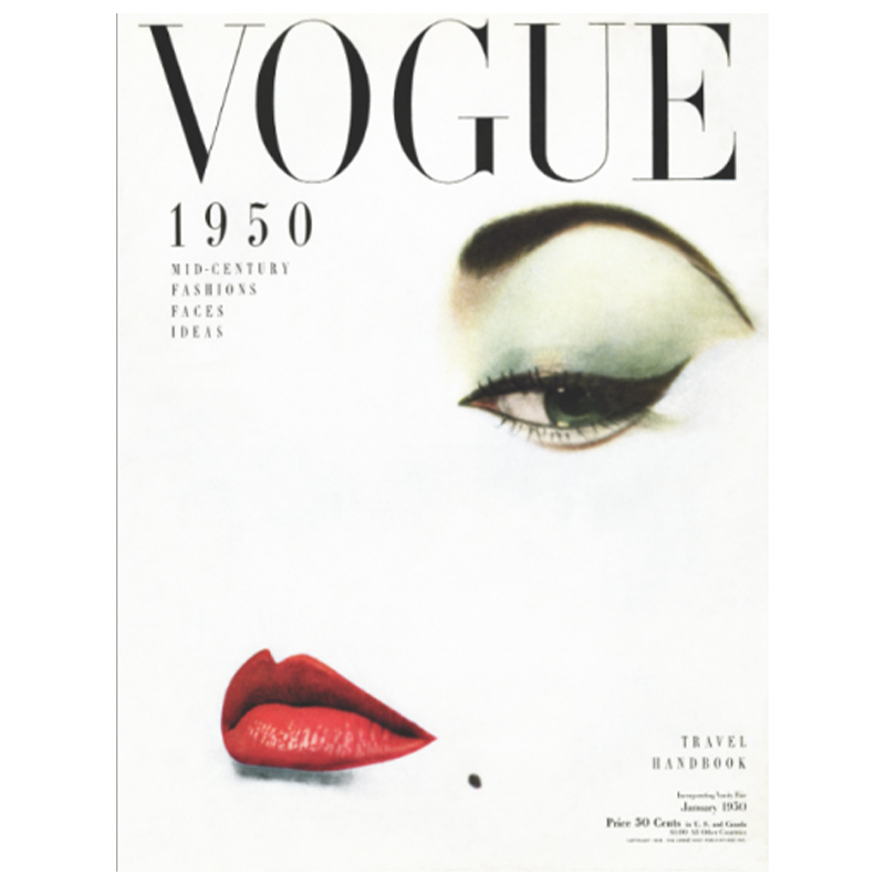 Постер Vogue Cover 1950 January Постер Vogue Cover 1950 January в Тюмени | Loft Concept
