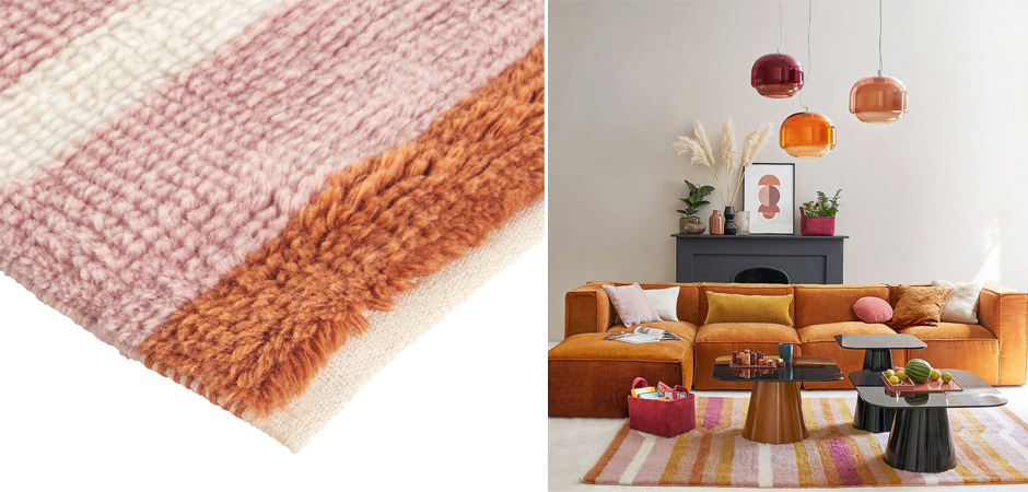 Ковер Multicolored Carpet 80% шерсть 20% хлопок Ковер Multicolored Carpet 80% шерсть 20% хлопок - Loft-Concept в Тюмени