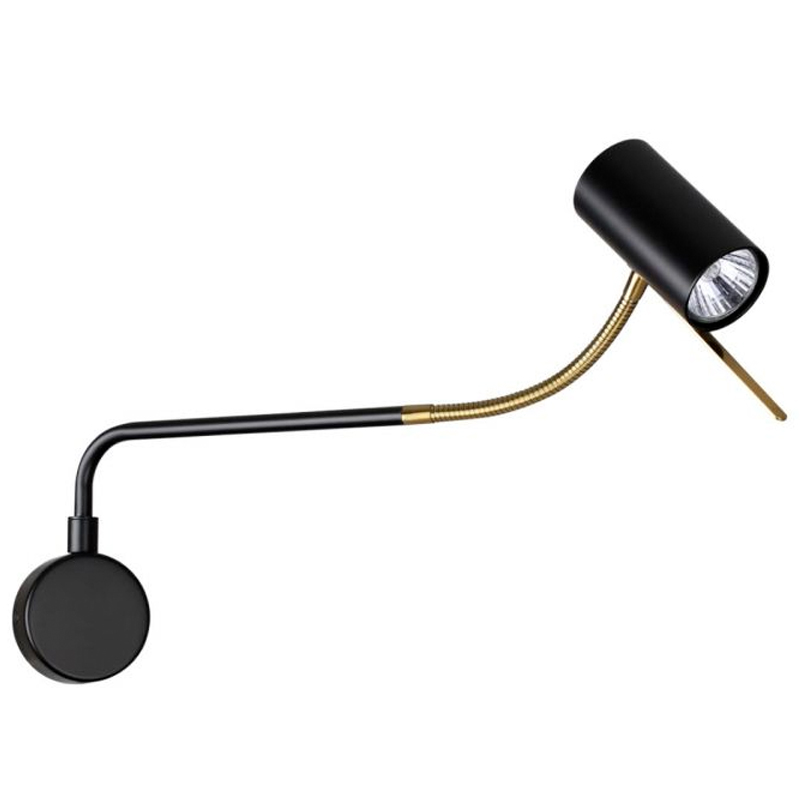 Гибкое бра Trumpet Wall Lamp Брозна Бронза Черный Гибкое бра Trumpet Wall Lamp Брозна Бронза Черный в Тюмени | Loft Concept