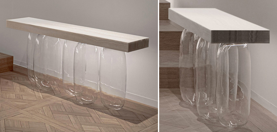 Дизайнерская Консоль Inverted Gravity Console Mathieu Lehanneur Дизайнерская Консоль Inverted Gravity Console Mathieu Lehanneur - Loft-Concept в Тюмени