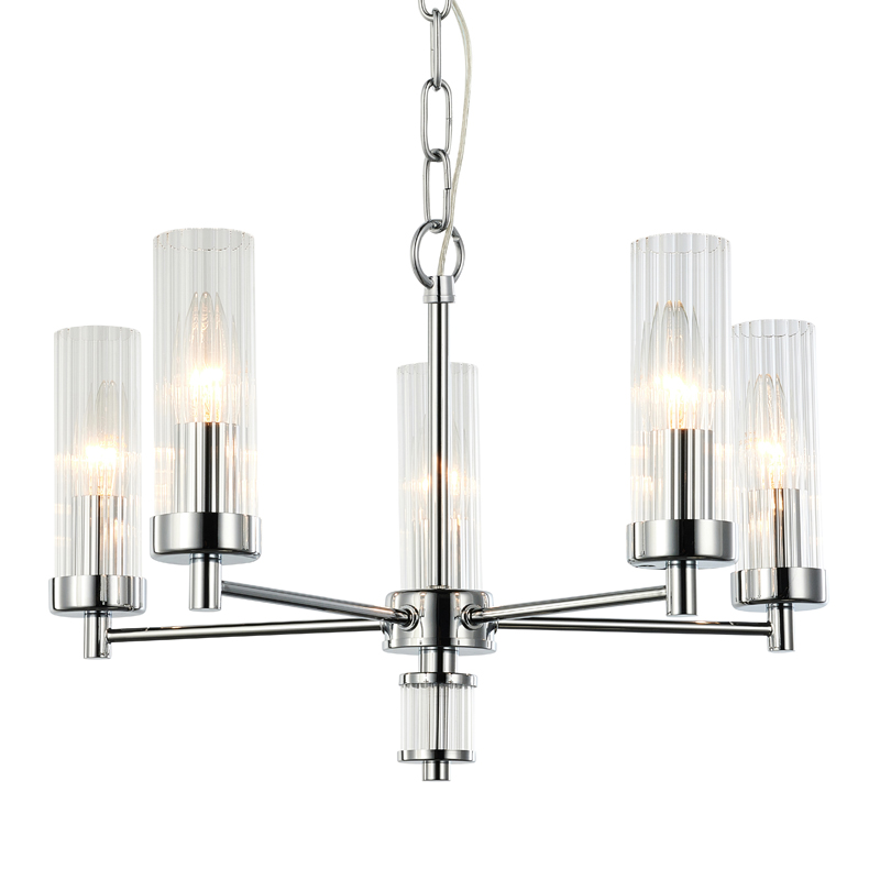 Люстра Jeanette Chandelier Chromium 46 Хром Прозрачный Люстра Jeanette Chandelier Chromium 46 Хром Прозрачный в Тюмени | Loft Concept