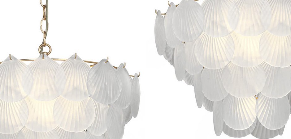 Люстра Transparent Glass Shells Люстра Transparent Glass Shells - Loft-Concept в Тюмени