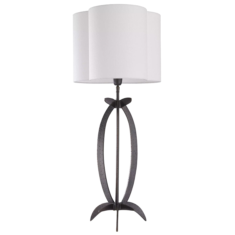 Настольная лампа Eichholtz Table Lamp Luciano Черный Белый Настольная лампа Eichholtz Table Lamp Luciano Черный Белый в Тюмени | Loft Concept