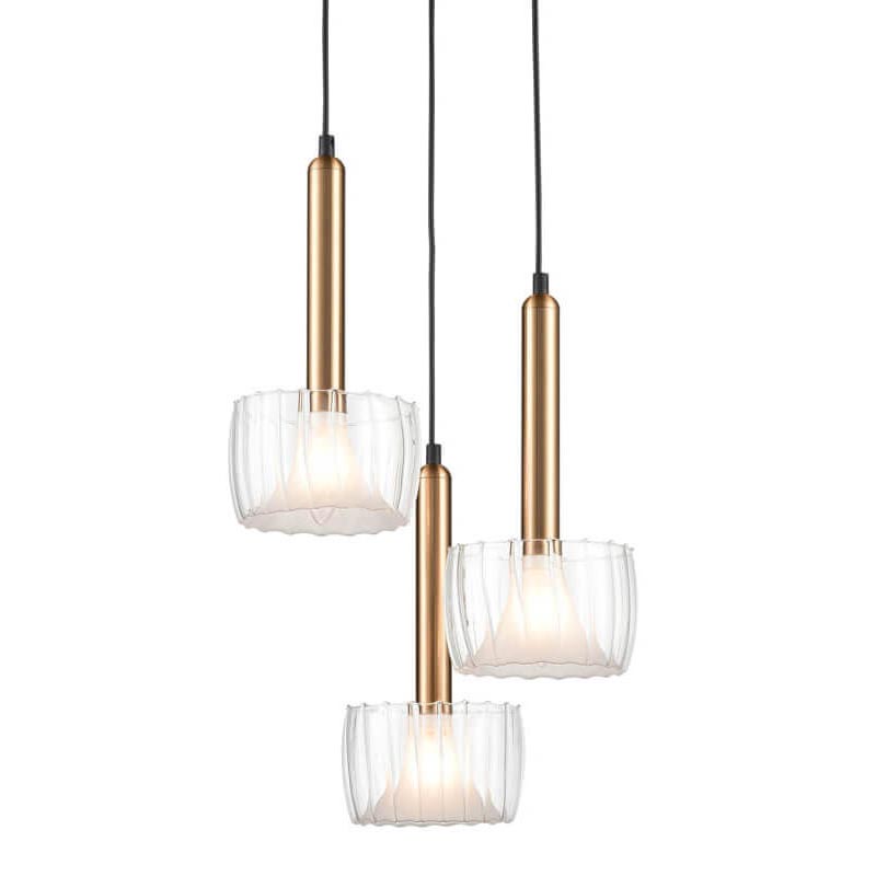 Люстра Willa Chandelier Черный Прозрачный Люстра Willa Chandelier Черный Прозрачный в Тюмени | Loft Concept
