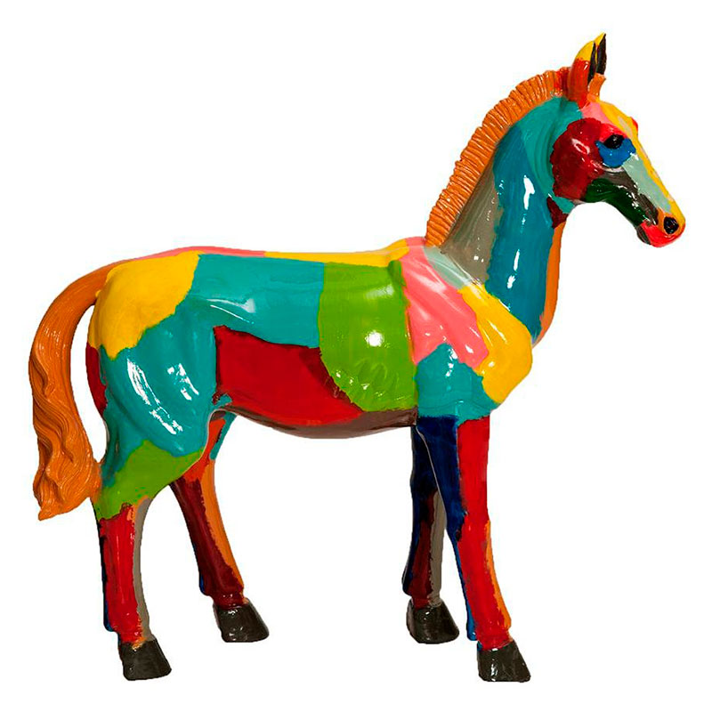 Фигурка керамика лошадь разноцветная Colored Horse Мульти Фигурка керамика лошадь разноцветная Colored Horse Мульти в Тюмени | Loft Concept