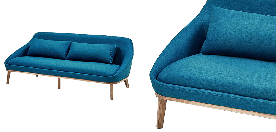 Двухместный диван Sea Basin Sofa Двухместный диван Sea Basin Sofa - Loft-Concept в Тюмени