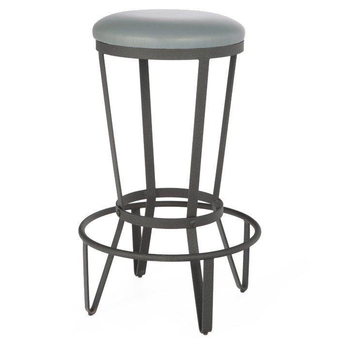 Барный стул Loft Gray Spider Серый Черный матовый Барный стул Loft Gray Spider Серый Черный матовый в Тюмени | Loft Concept