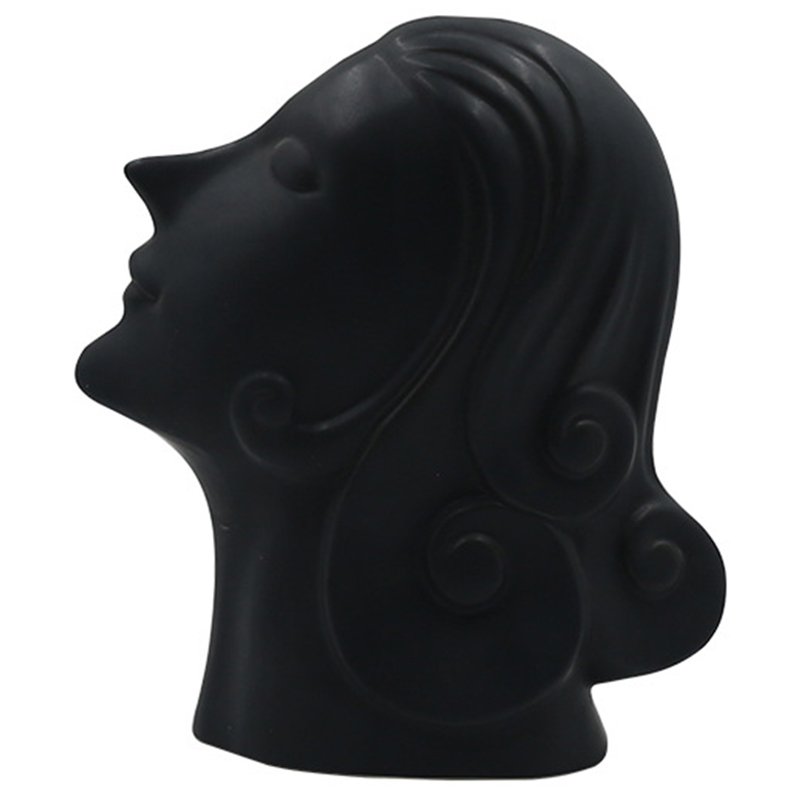 Статуэтка Side Profile Black Statuette Черный Статуэтка Side Profile Black Statuette Черный в Тюмени | Loft Concept