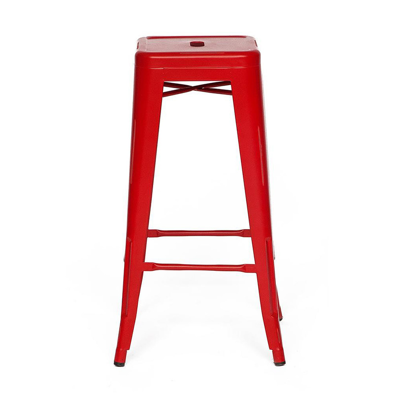Барный стул Tolix red metal Красный Барный стул Tolix red metal Красный в Тюмени | Loft Concept