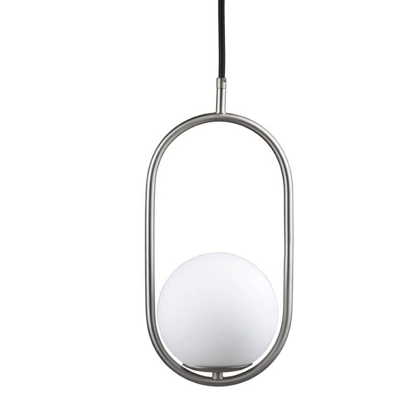 Подвесной светильник B.LUX C Ball oval nickel Белый Никель Подвесной светильник B.LUX C Ball oval nickel Белый Никель в Тюмени | Loft Concept