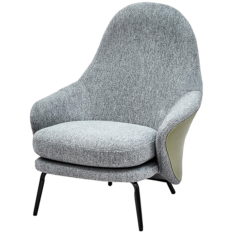 Кресло Alamea Chair Черный Серый Зеленый шалфей Кресло Alamea Chair Черный Серый Зеленый шалфей в Тюмени | Loft Concept