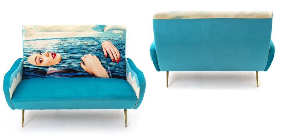 Диван Seletti Sofa Two Seater Sea Girl Диван Seletti Sofa Two Seater Sea Girl - Loft-Concept в Тюмени