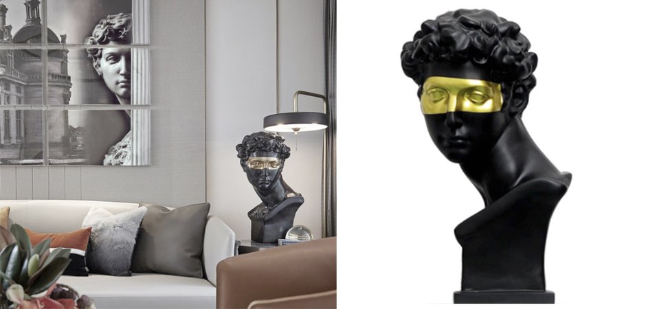 Статуэтка Bust Eyes Opposite Статуэтка Bust Eyes Opposite - Loft-Concept в Тюмени