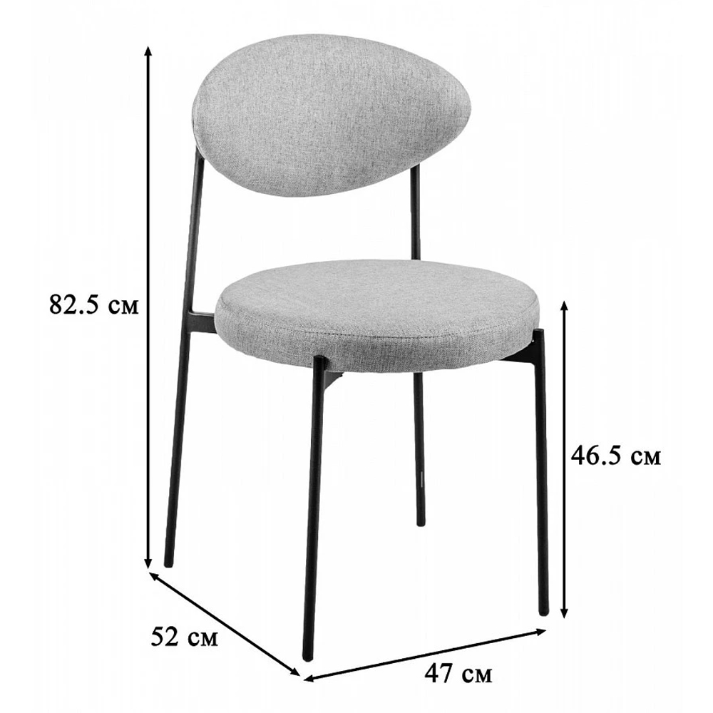 Стул металлический с мягкой спинкой и сиденьем из велюра Alfie Chair Стул металлический с мягкой спинкой и сиденьем из велюра Alfie Chair в Тюмени