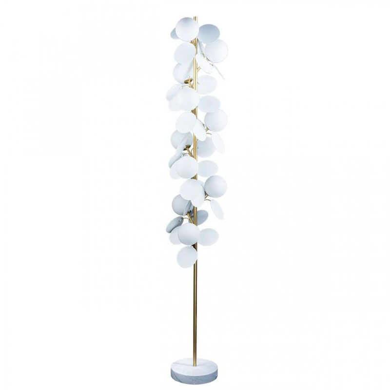 Торшер MATISSE Floor Lamp White Золотой Белый Торшер MATISSE Floor Lamp White Золотой Белый в Тюмени | Loft Concept