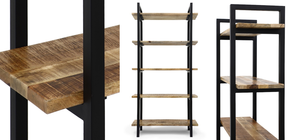 Стеллаж Takari Industrial Wood Стеллаж Takari Industrial Wood - Loft-Concept в Тюмени