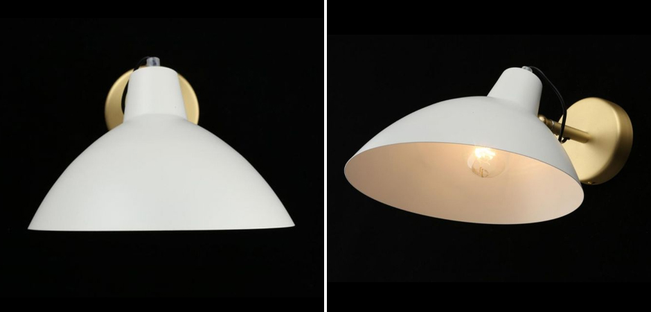 Бра с белым матовым плафоном Retro Light Бра с белым матовым плафоном Retro Light - Loft-Concept в Тюмени