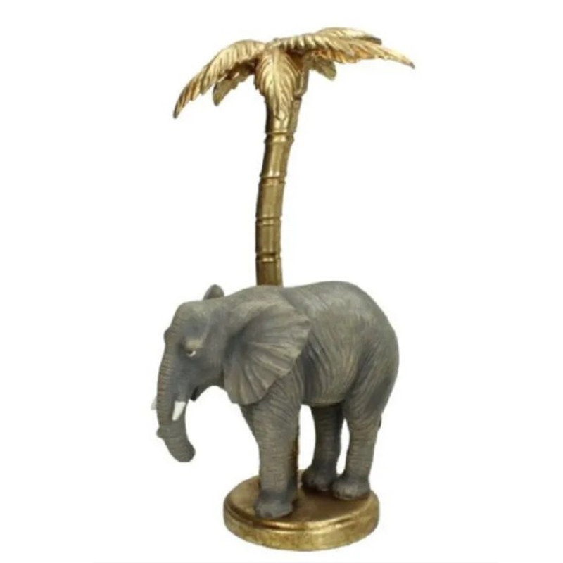 Подсвечник Elephant Серый Золотой Подсвечник Elephant Серый Золотой в Тюмени | Loft Concept