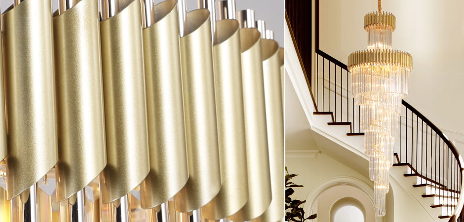 Люстра Empire Large Cascading Chandelier Gold Rectangular Crystal Люстра Empire Large Cascading Chandelier Gold Rectangular Crystal - Loft-Concept в Тюмени