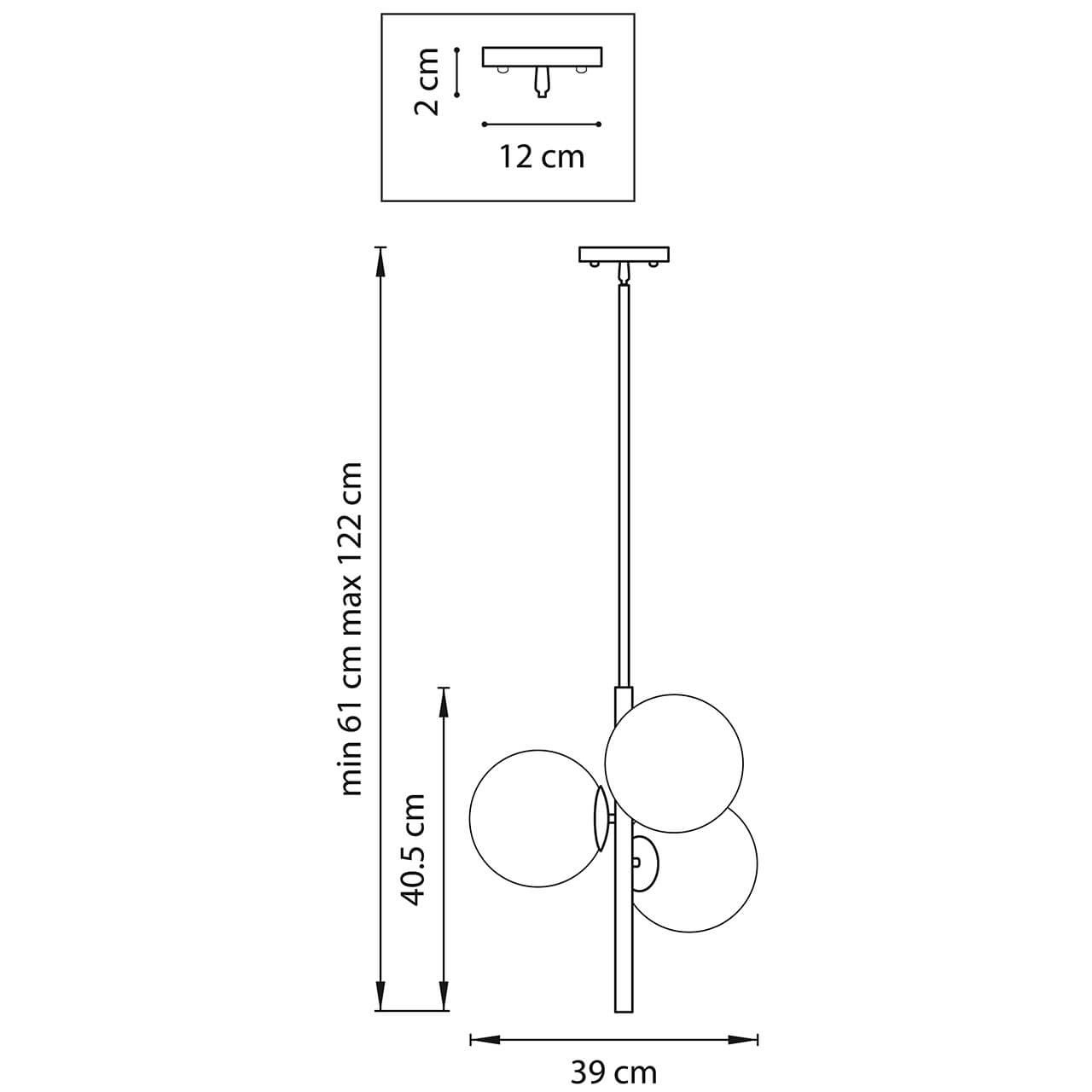 Люстра Three Bubbles Chandelier Люстра Three Bubbles Chandelier в Тюмени
