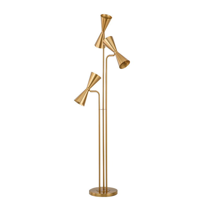 Торшер Sigourney Floor Lamp Глянцевое золото Торшер Sigourney Floor Lamp Глянцевое золото в Тюмени | Loft Concept