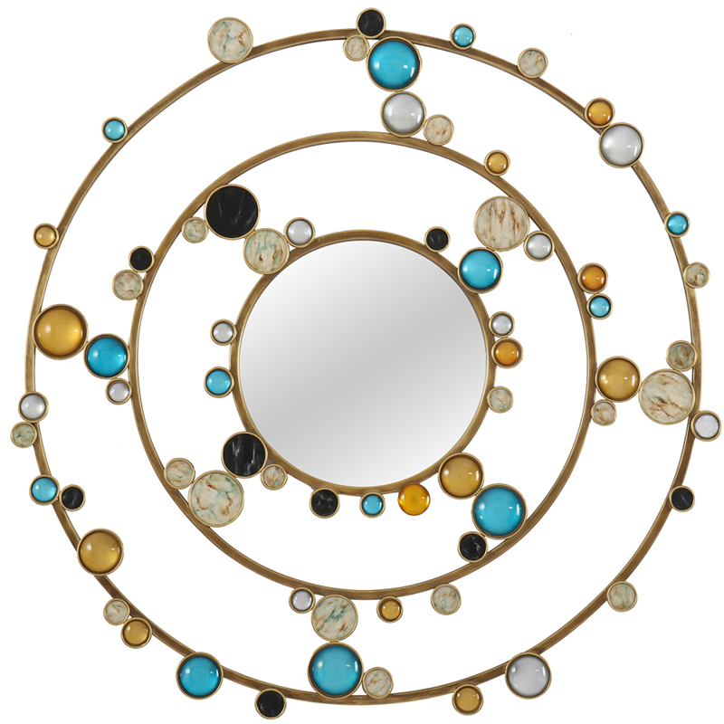Зеркало Round Inserts Mirror Зеркало Round Inserts Mirror в Тюмени | Loft Concept