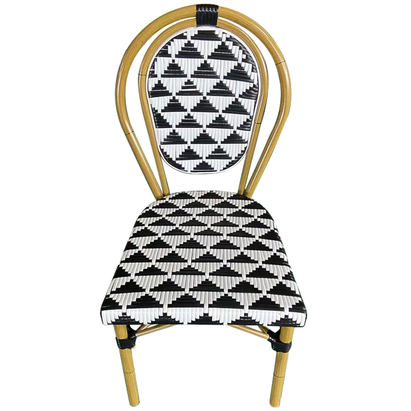 Стул ротанг Wicker Gisbert Rattan Chair Древесина Черно-белый Стул ротанг Wicker Gisbert Rattan Chair Древесина Черно-белый в Тюмени | Loft Concept