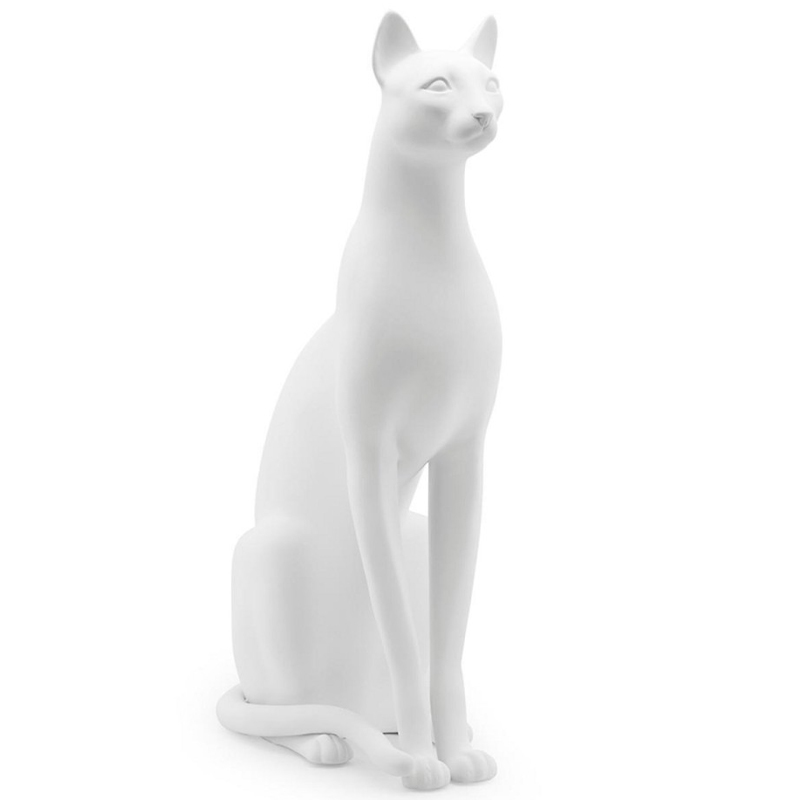 Статуэтка Abhika Egyptian Cat White Белый Статуэтка Abhika Egyptian Cat White Белый в Тюмени | Loft Concept