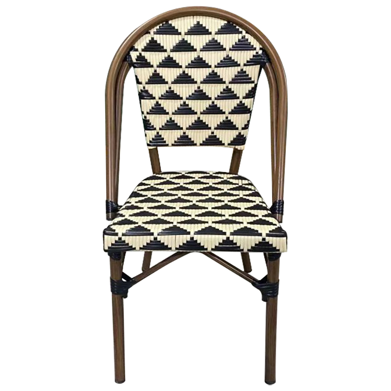 Стул ротанг Wicker Astor Rattan Chair Коричневый Черно-белый Стул ротанг Wicker Astor Rattan Chair Коричневый Черно-белый в Тюмени | Loft Concept