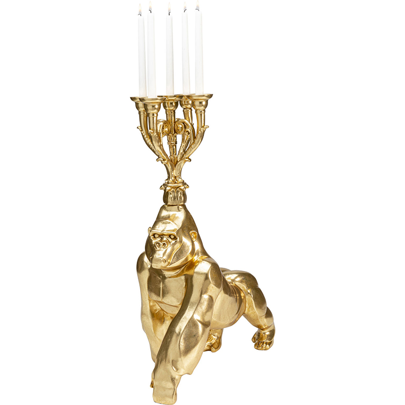 Подсвечник Golden Gorilla Золотой Подсвечник Golden Gorilla Золотой в Тюмени | Loft Concept