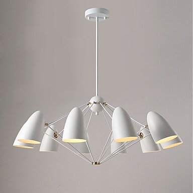 Люстра JLYLITE 10-Light Sputnik Chandelier White Белый Люстра JLYLITE 10-Light Sputnik Chandelier White Белый в Тюмени | Loft Concept