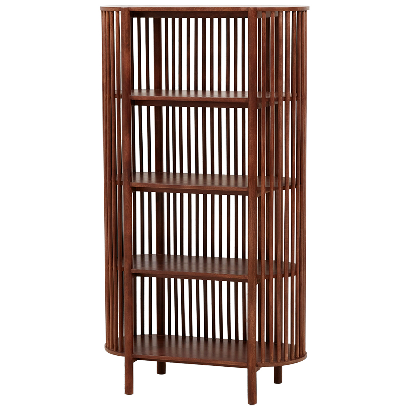 Стеллаж Cesaire Wood Rack Коричневый Стеллаж Cesaire Wood Rack Коричневый в Тюмени | Loft Concept