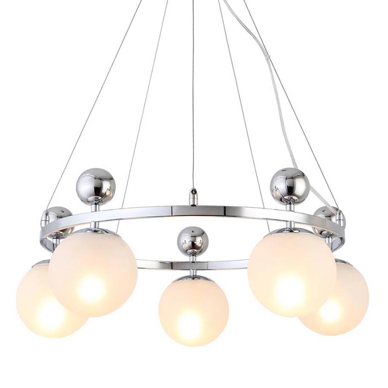 Люстра Demian Chrome Chandelier Хром Люстра Demian Chrome Chandelier Хром в Тюмени | Loft Concept
