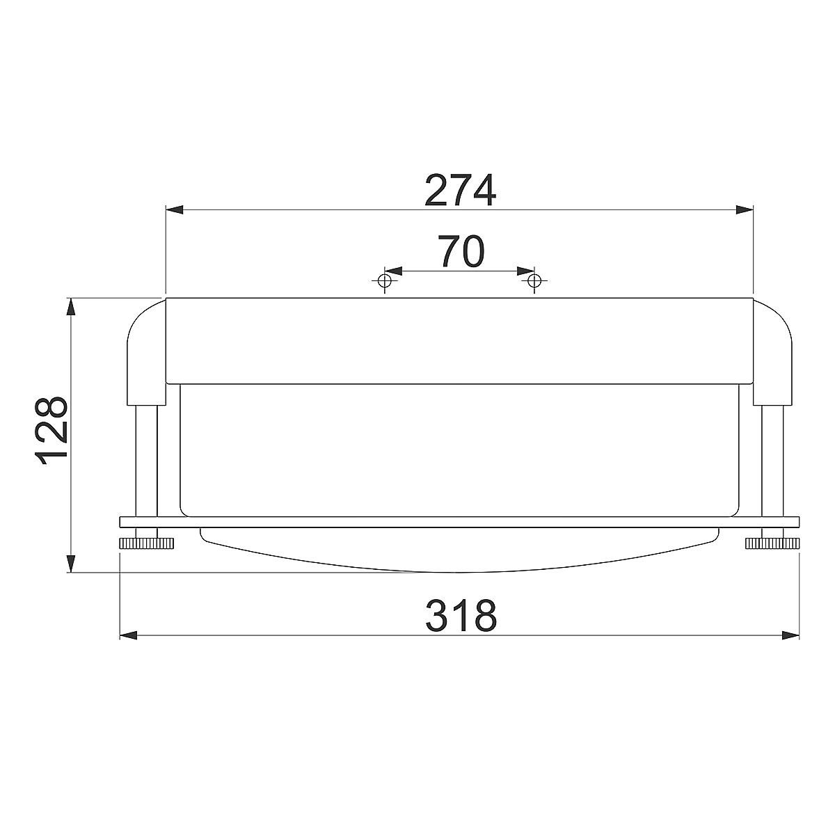 Потолочный светильник для ванных комнат цвета никель с плафоном из опалового стекла и декоративными держателями Hinkley в Тюмени
