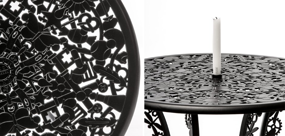 Обеденный стол Industry Collection ALUMINIUM TABLE – BLACK Обеденный стол Industry Collection ALUMINIUM TABLE – BLACK - Loft-Concept в Тюмени
